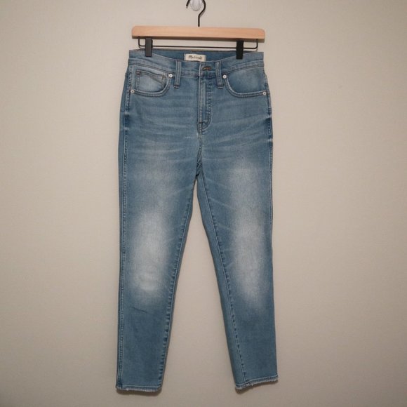 Madewell 10" High-Rise Skinny Crop Horne Wash 28 - Picture 3 of 7